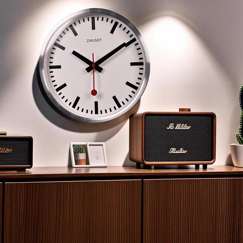 Luxury Watch House - Reloj de pared de Metal de