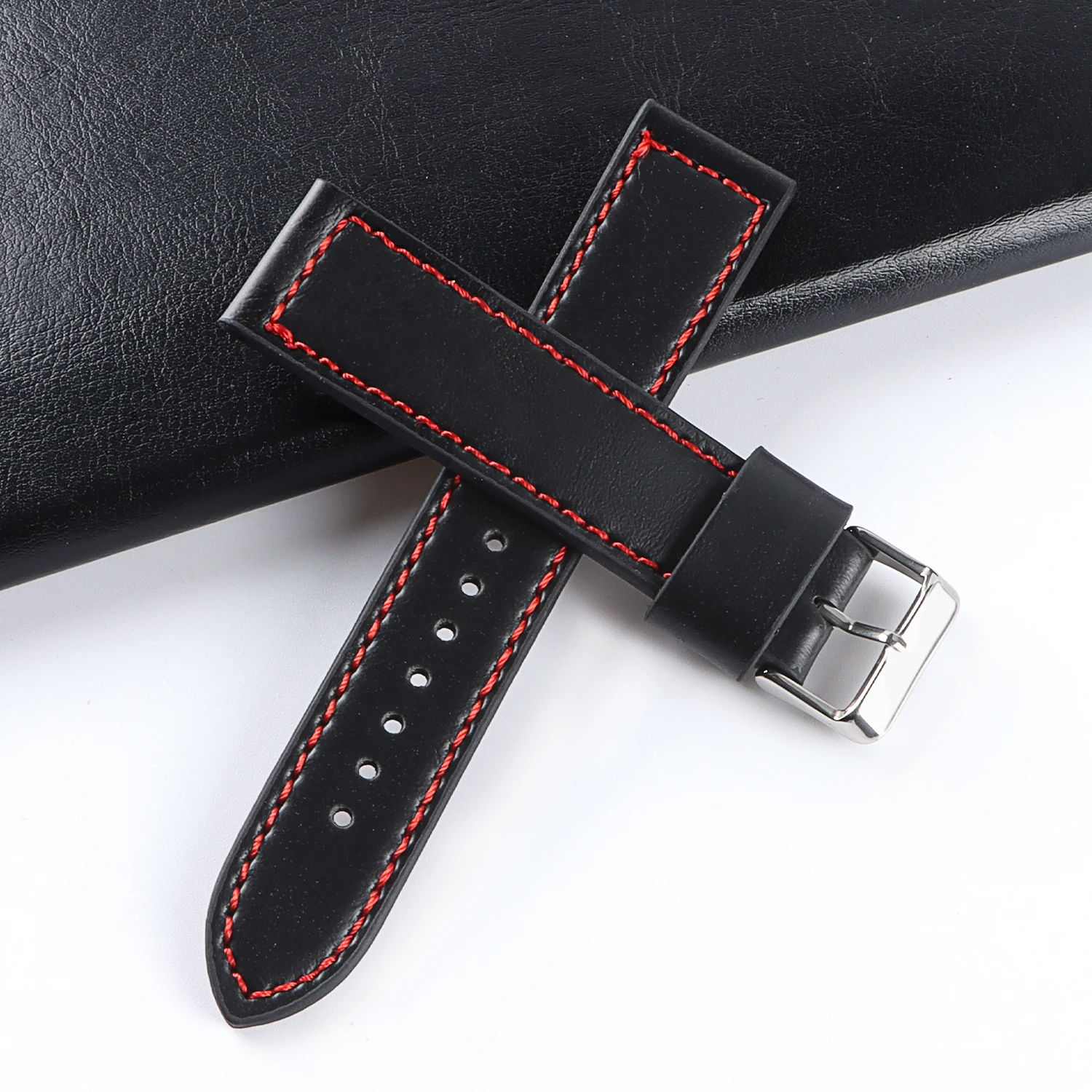 Luxury Watch Class - Correa de reloj Universal de cuero