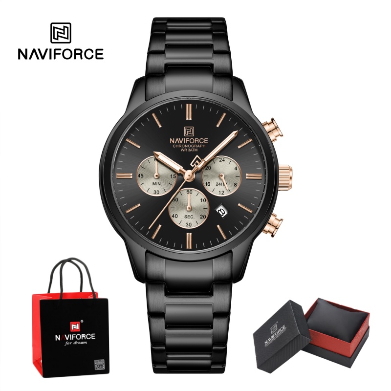 Luxury Watch Design - Reloj Cronógrafo de Cuarzo NAVIFORCE para