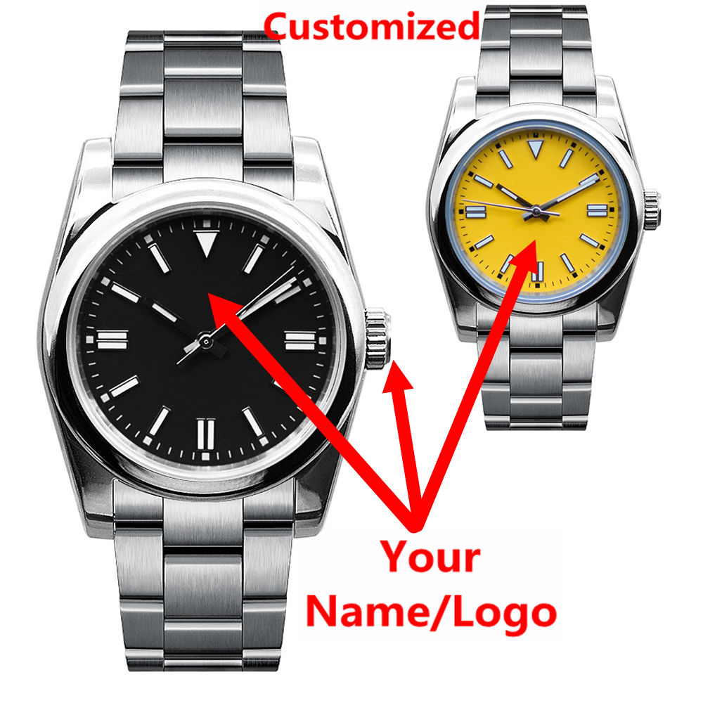 Luxury Watch Life - Reloj de pulsera personalizado con logotipo