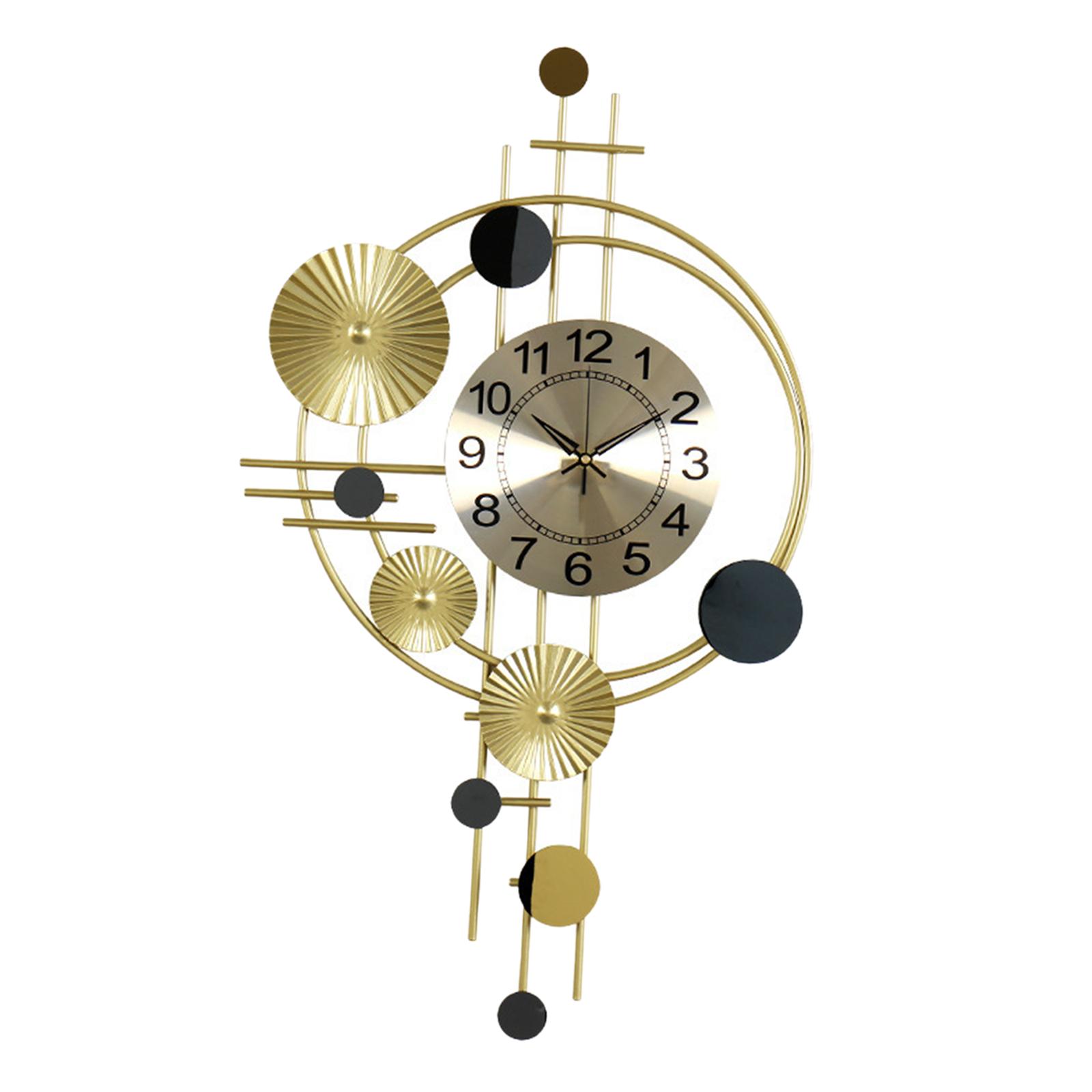 Luxury Watch House - Reloj de Pared Moderno, Silencioso, Decorativo,