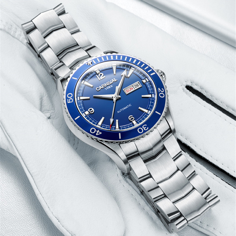 CARNIVAL marca superior de luj - Luxury Watch Japan Brand reseña y precio