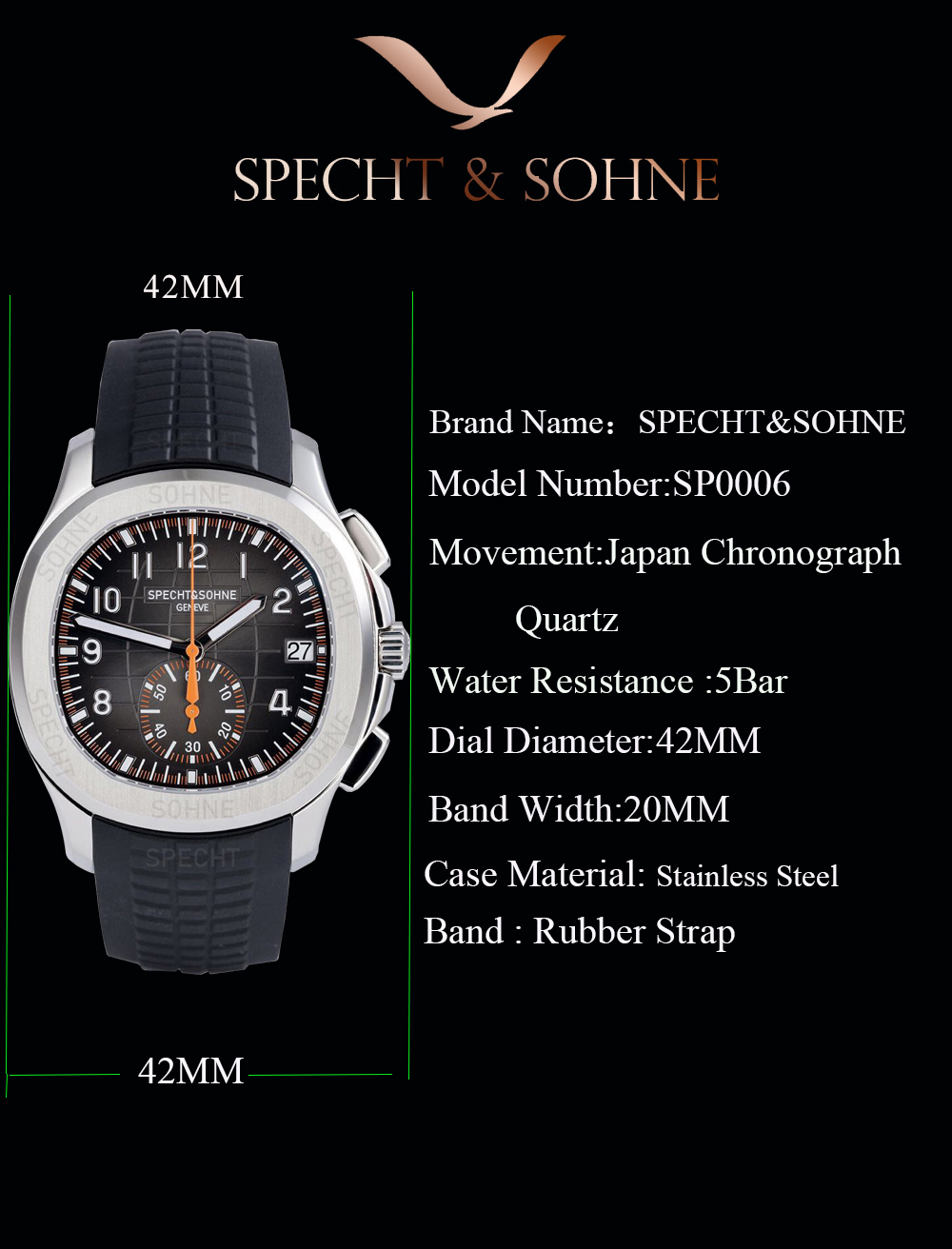 Relojes de Hombre de Alta Cali - Luxury Watch Japan Brand reseña y precio