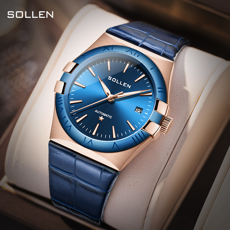 Marca SOLLEN, relojes mecánico - Luxury Watch Japan Brand reseña y precio