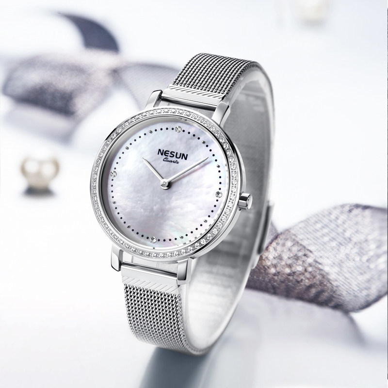 Relojes Suiza NESUN para mujer - Luxury Watch Japan Brand reseña y precio