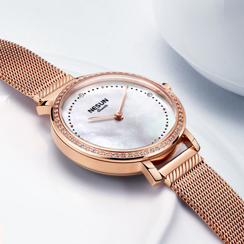 Relojes Suiza NESUN para mujer - Luxury Watch Japan Brand reseña y precio