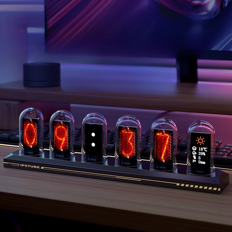 Reloj de Mesa con Tubos Nixie  - Table Watch Luxury reseña y precio
