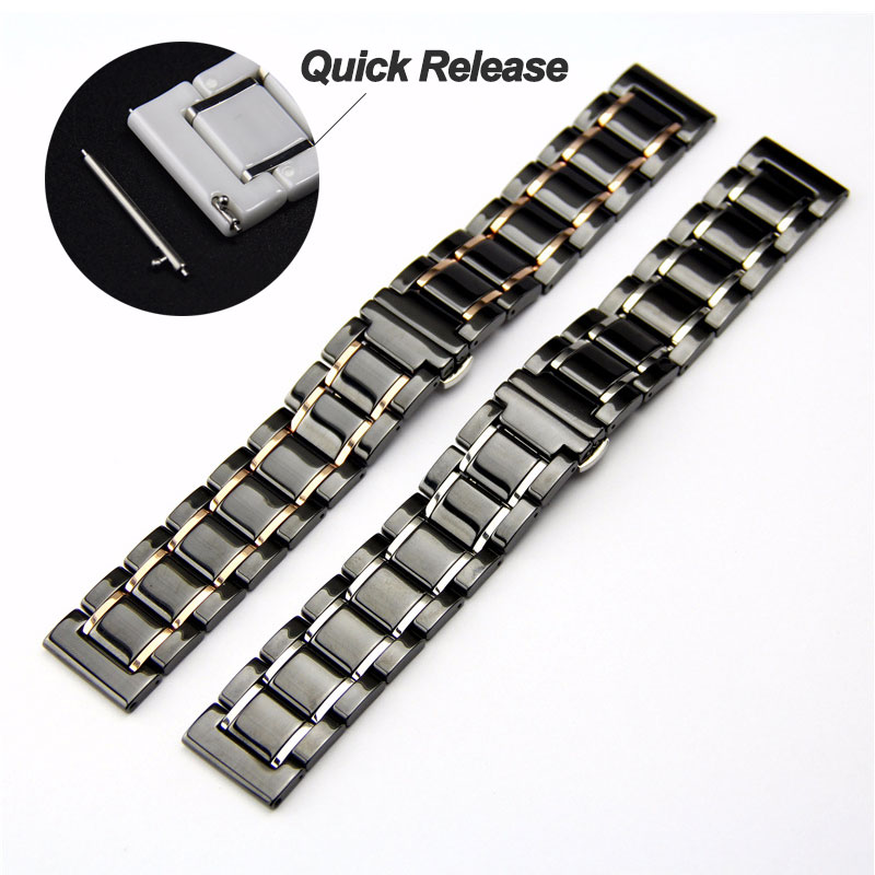 Correa de cerámica de 20mm, 22 - Luxury Watch Galaxy reseña y precio