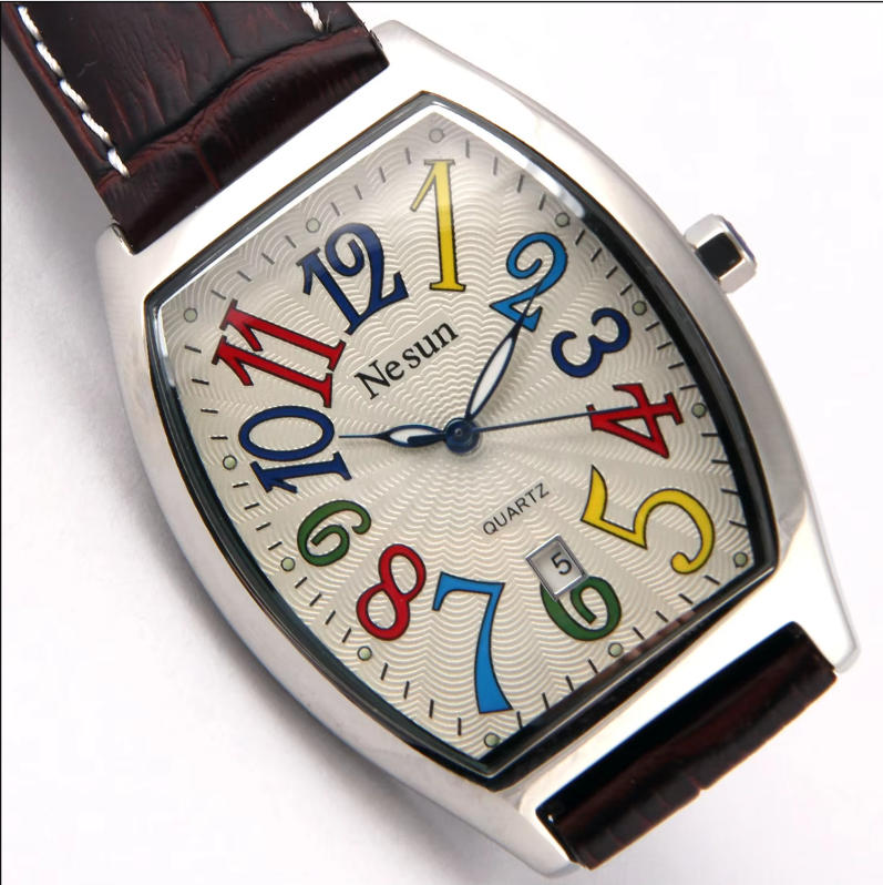 NESUN-reloj de cuarzo japonés  - Luxury Watch Japan Brand reseña y precio