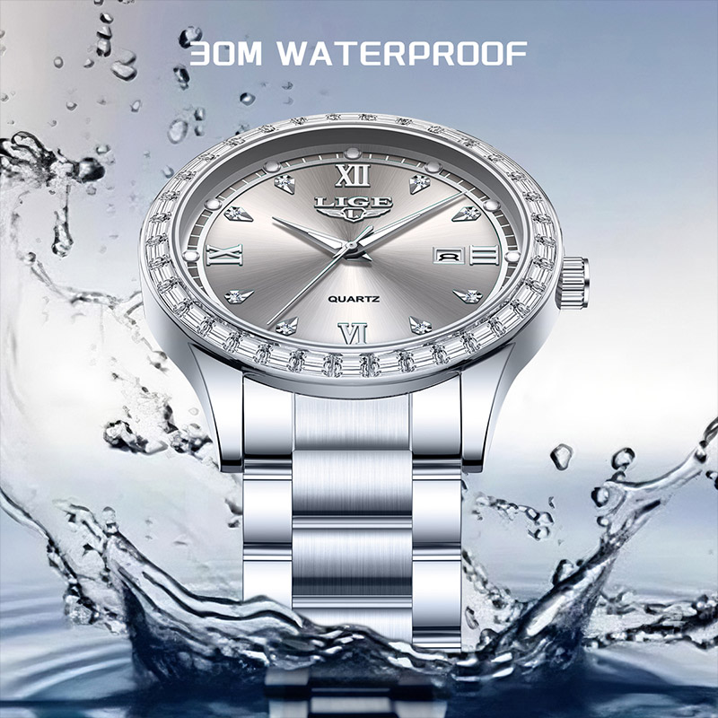 Reloj de Pulsera LIGE de Cuarz - Luxury Watch Life reseña y precio