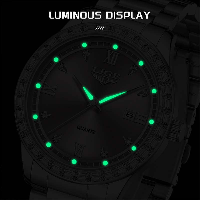 Reloj de Pulsera LIGE de Cuarz - Luxury Watch Life reseña y precio