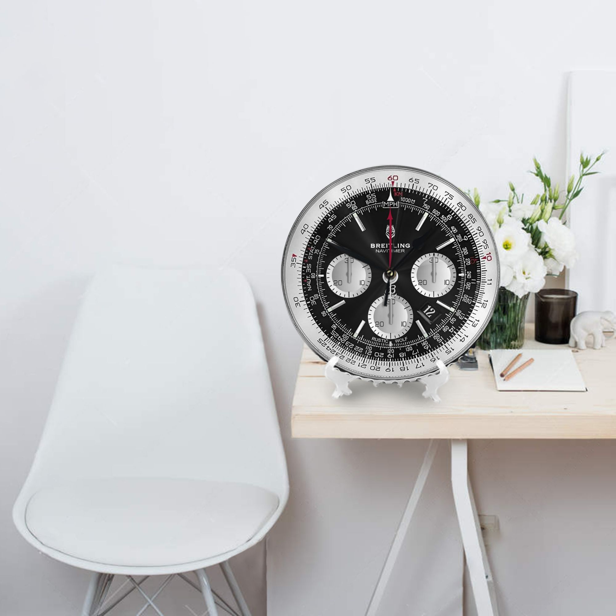 Reloj de lujo negro con esfera - Luxury Watch House reseña y precio