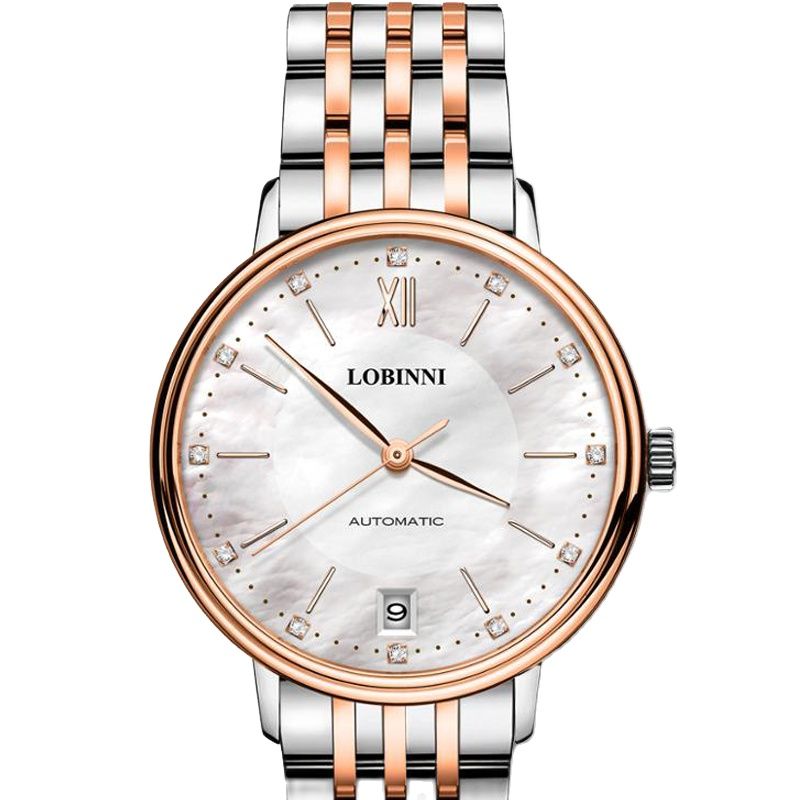 Reloj mecánico automático LOBI - Luxury Watch Japan Brand reseña y precio