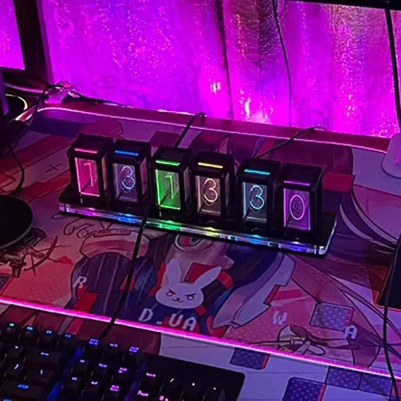 Reloj de mesa Diy Kit Led RGB  - Table Watch Luxury reseña y precio