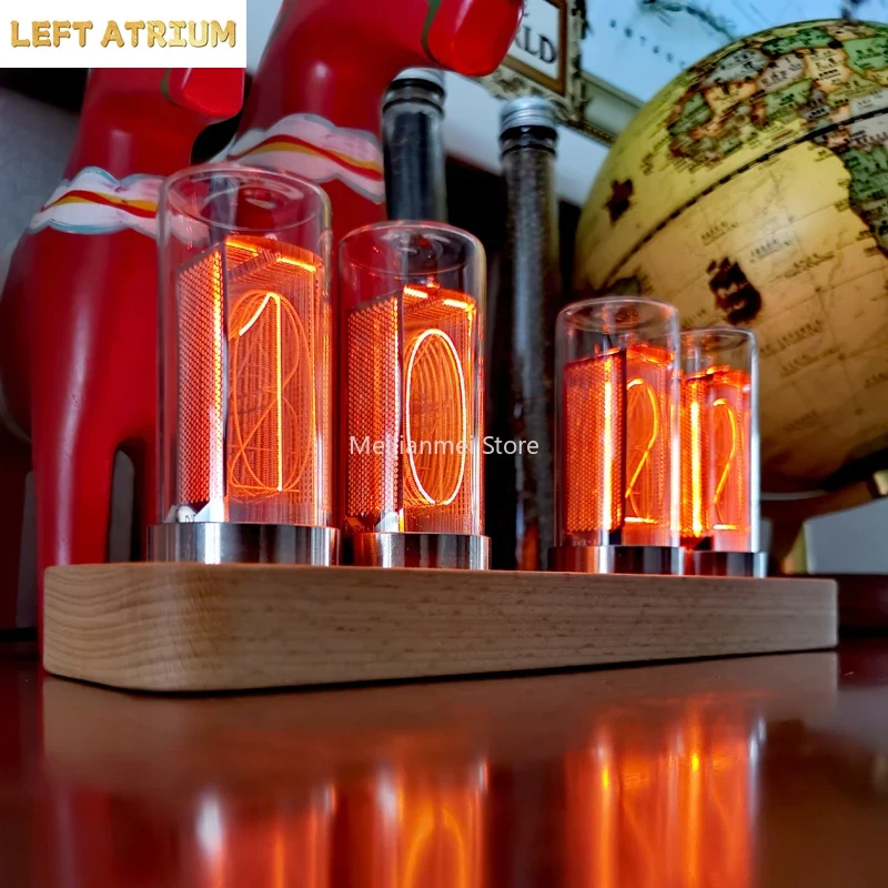 Reloj de Tubo Nixie de Madera  - Table Watch Luxury reseña y precio